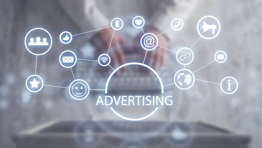 concept advertising marketing business technology