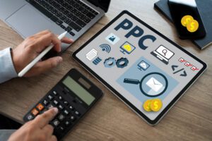 ppc pay per click concept businessman working concept social network seo scaled 1