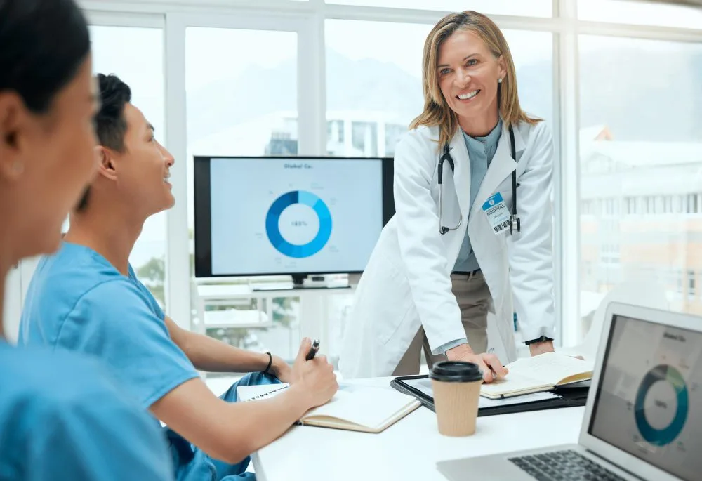 Coordinating marketing across multiple hospital service lines and departments